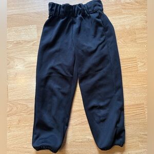 Golden glove youth softball pants -black -size youth large